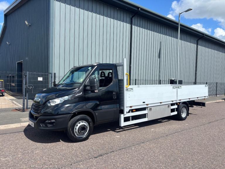 2022 (22) IVECO DAILY 70C21 3.0 AUTO HI-MATIC DOUBLE ALLOY 20FT DROPSIDE TRUCK |