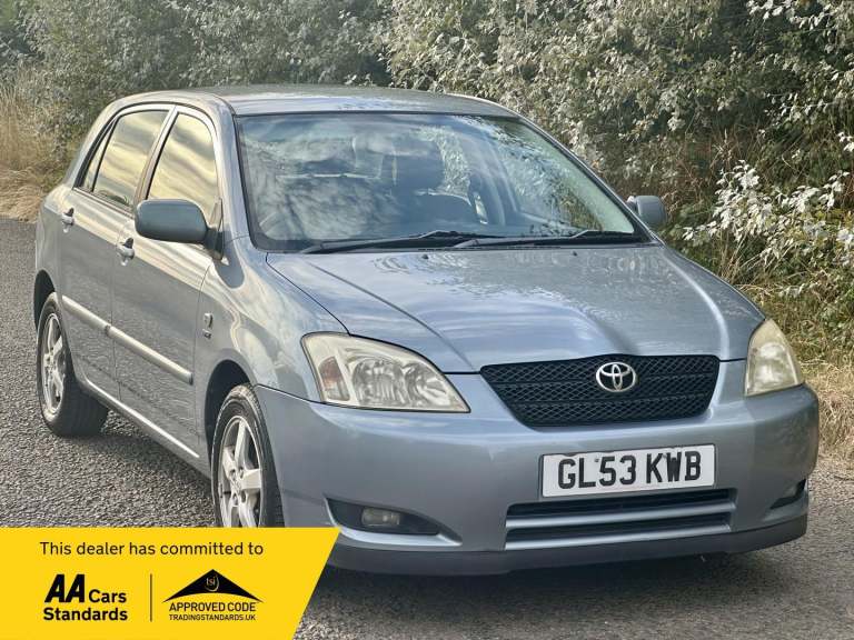2003 Toyota Corolla 1.6 VVT-i T3 5dr Auto HATCHBACK PETROL Automatic