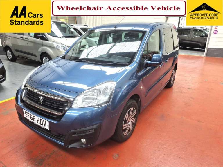 Peugeot Partner WHEELCHAIR ACCESSIBLE 1.6 VTi 98 Active Petrol