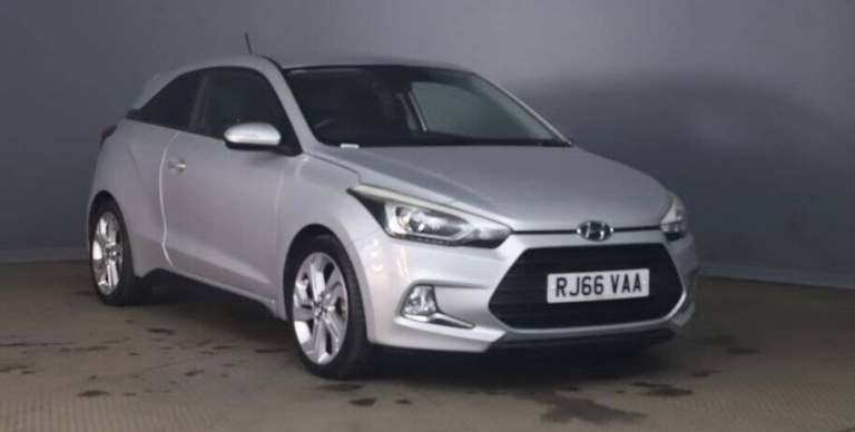 2016 Hyundai i20 1.2 Blue Drive Sport Nav Coupe 3dr Petrol Manual Euro 6 (s/s) (84 ps) Coupe Petr...