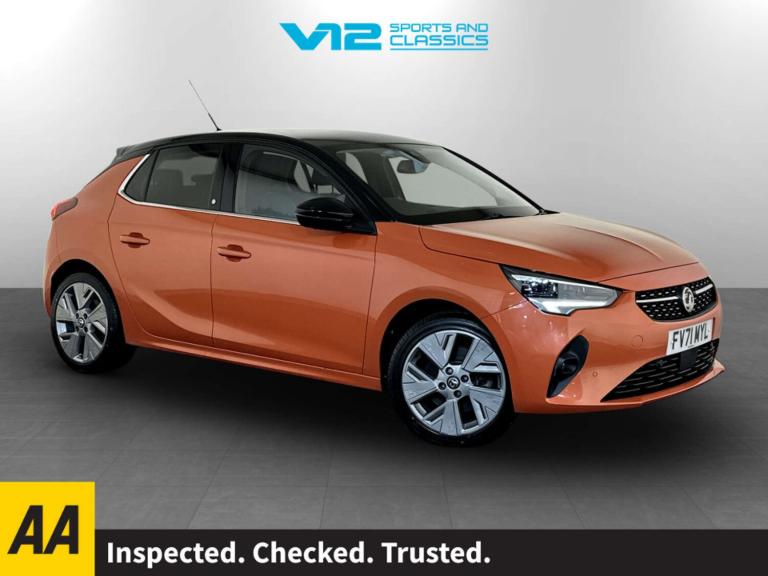 2021 Vauxhall Corsa 100kW Elite Nav Premium 50kWh 5dr Auto [7.4kWCh] HATCHBACK ELECTRIC Automatic
