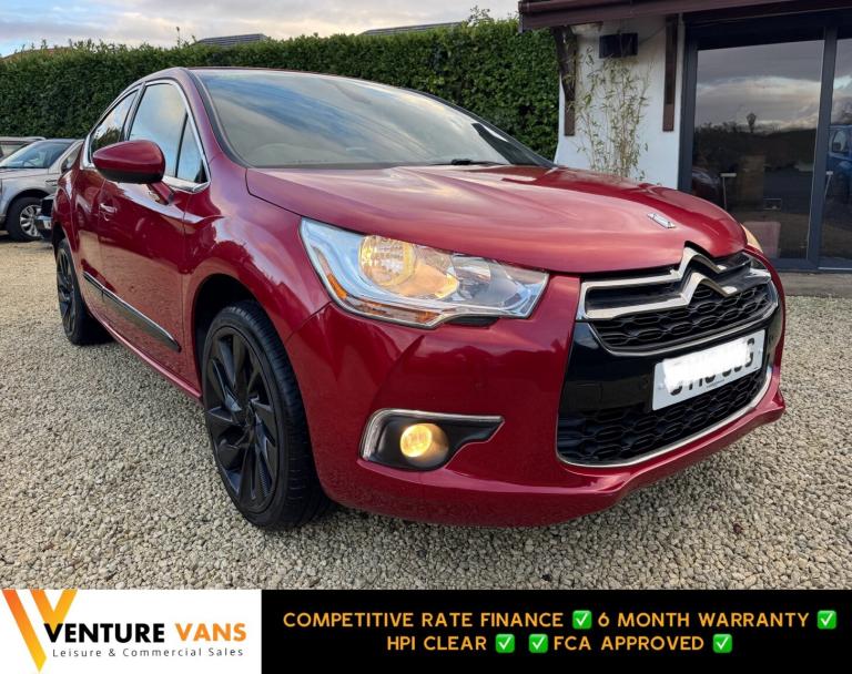CITROEN DS4 2.0 HDi DSport Red Manual Diesel 2013