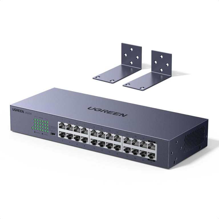 UGREEN 24-Port Network Switch High-Speed Gigabit Ethernet Splitter, New/Boxed/Sealed