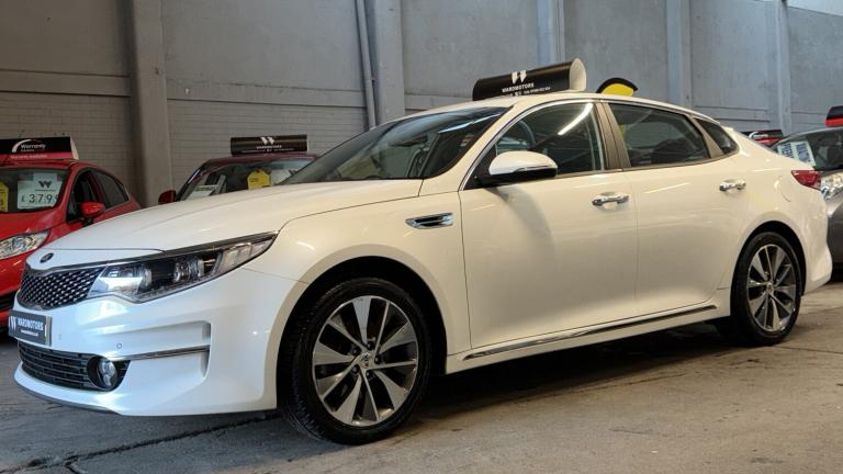 KIA OPTIMA 1.7 CRDi 3 Diesel White 5dr 1 KEEPER+SATNAV+LOW TAX 2016