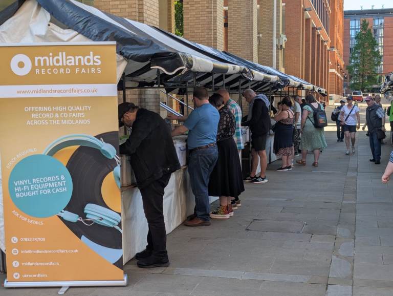 Brindleyplace Vinyl Record & CD Fair - SATURDAY 29th August - 9am - 4pm
