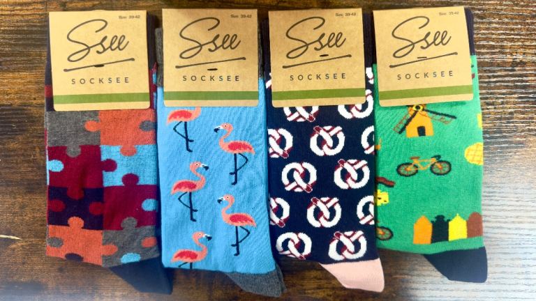 Men’s Novelty Socks Multi Pack 4 Pairs