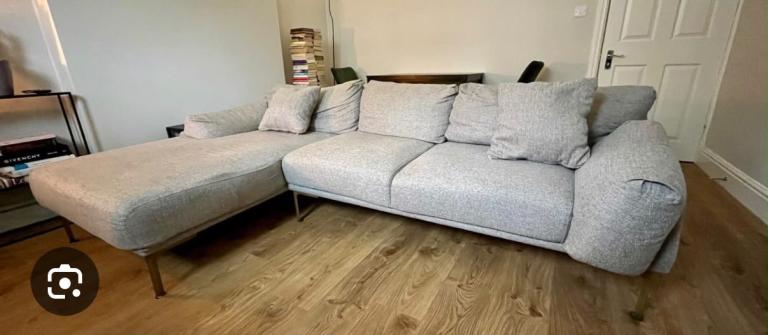 Corner sofa Vivense - professionally cleaned