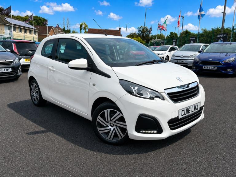 2016 Peugeot 108 1.0 Active 3dr HATCHBACK Petrol Manual