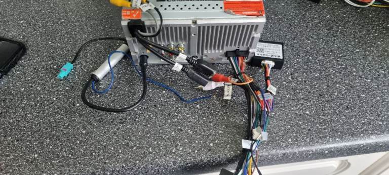 Touchscreen stereo VW