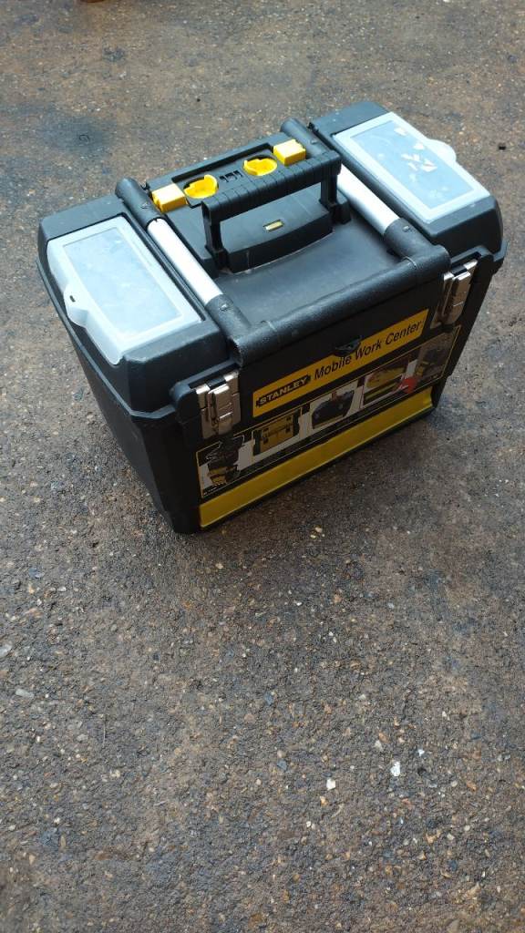 Stanley tools mobile work centre portable tool chest