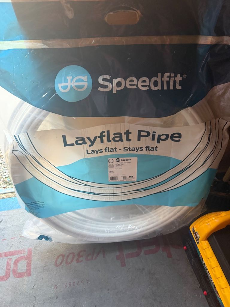 Speedfit lay flat pipe 