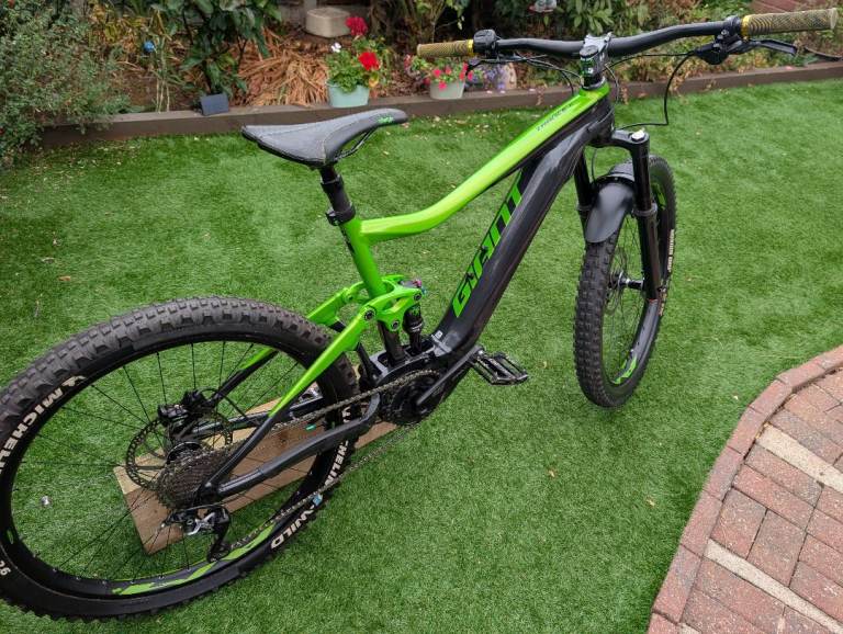 Giant Trance E+ Electric Mountain Bike - Green, Good Condition