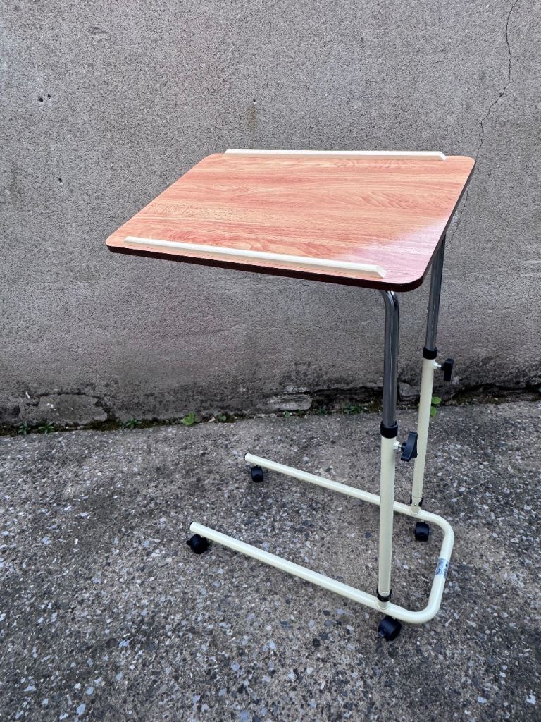 Lightweight Chair/Bed Table on wheels 
