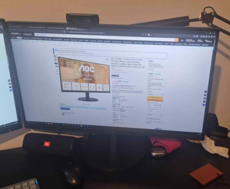 AOC 4K 27" monitor