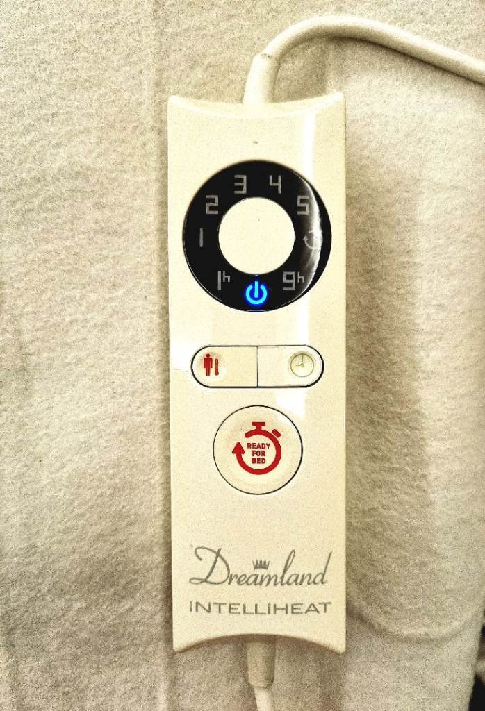 Electric Blanket Dreamland Intelliheat with remote