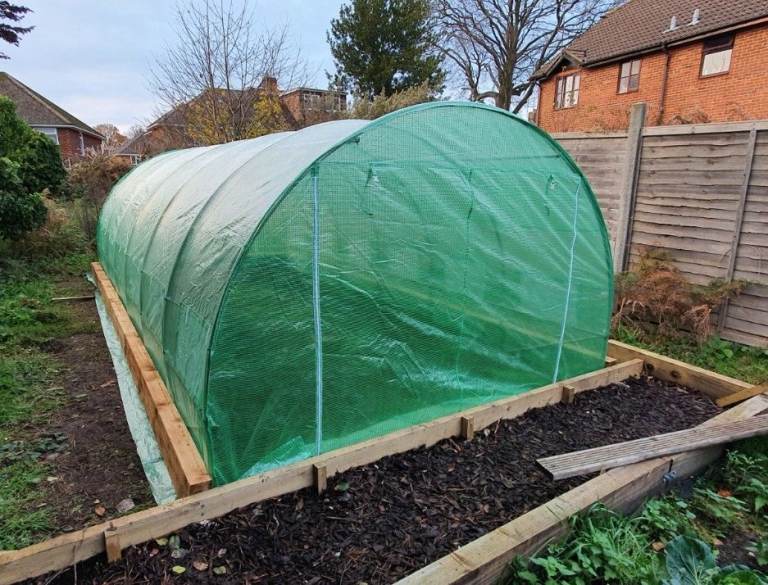 4x3 Meter Polytunnel Greenhouse Garden Shed | Plant Cultivation Storage Unit