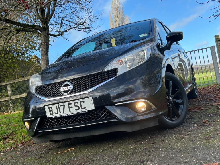 2017 Nissan Note 1.2 Black Edition Hatchback 5dr Petrol Manual Euro 6 (s/s) (80