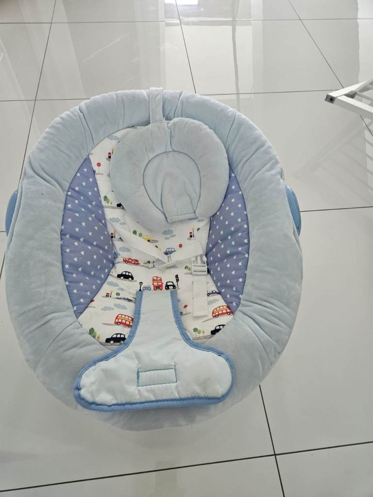 Blue Baby Bouncer from Mothercare - Great Condition