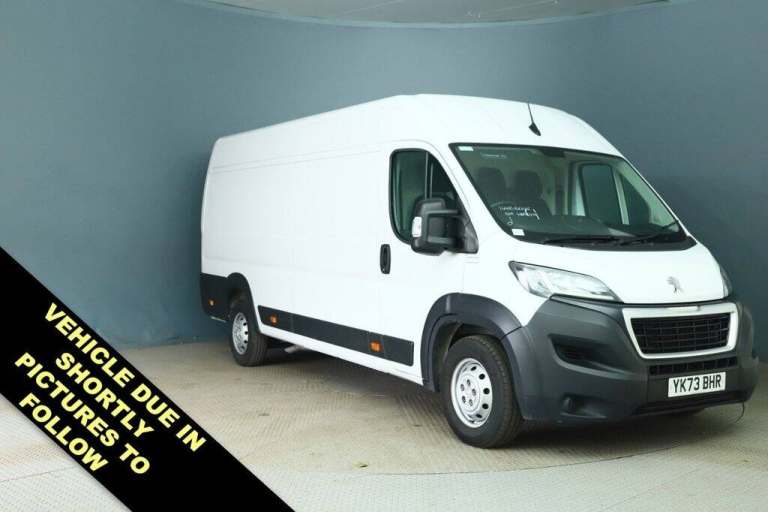 2023 Peugeot Boxer 2.2 BlueHDi H2 Professional Premium+ Van 140ps PANEL VAN DIESEL Manual