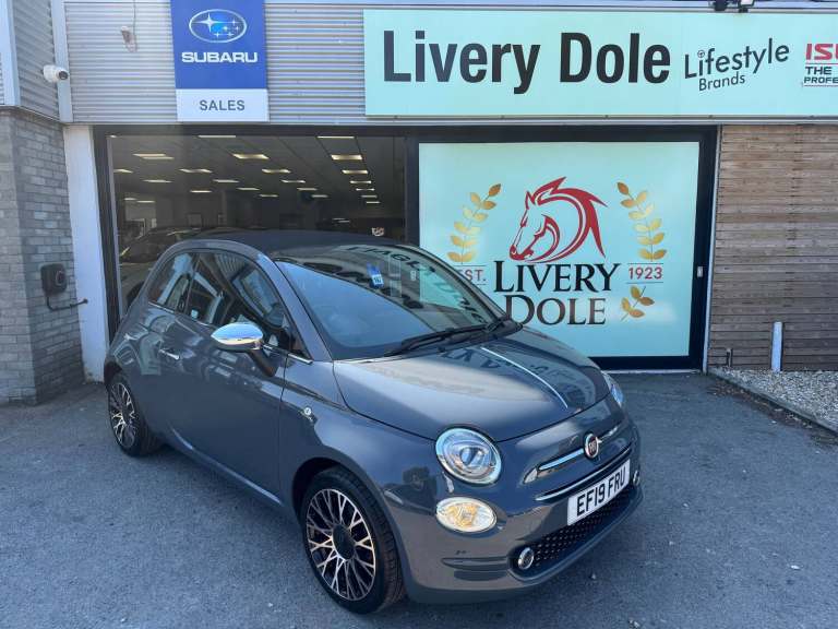 2019 Fiat 500 1.2 120th Anniversary 2dr CONVERTIBLE PETROL Manual