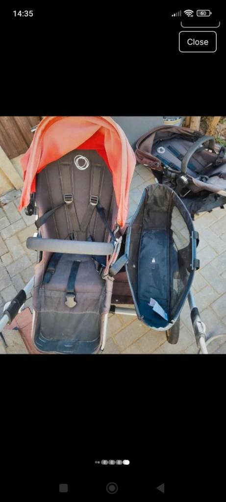 Bugaboo donkey duo stroller 