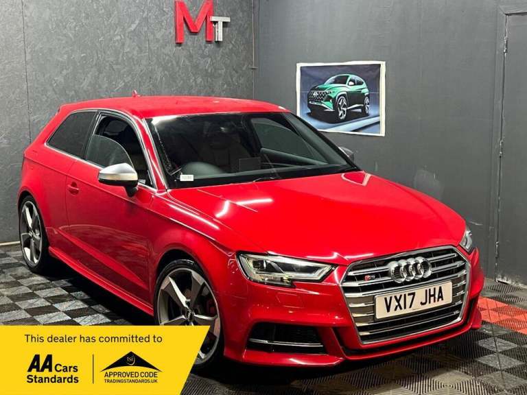 2017 Audi S3 2.0 TFSI S Tronic quattro Euro 6 (s/s) 3dr HATCHBACK Petrol Automatic