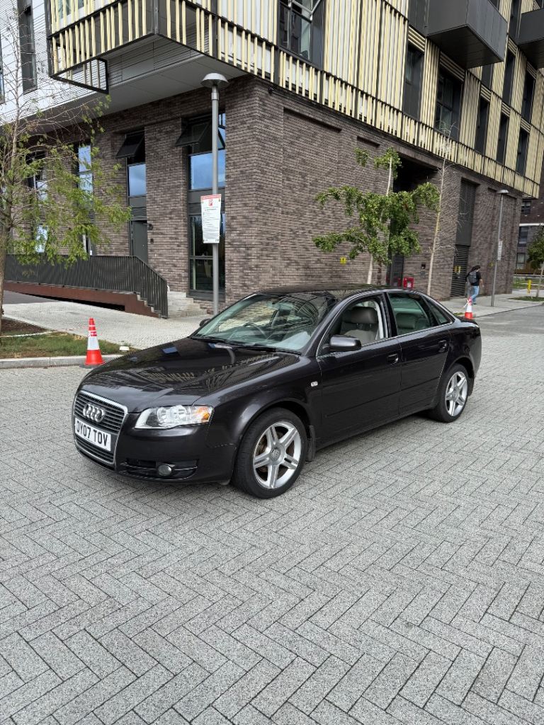 Audi, A4, Saloon, 2007, Automatic, 80 k, Diesel, 1968 (cc), 4 doors, Long mot