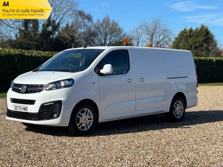 2020 70 VAUXHALL VIVARO 1.5 TURBO D 2900 SPORTIVE PANEL VAN 5DR DIESEL MANUAL L2