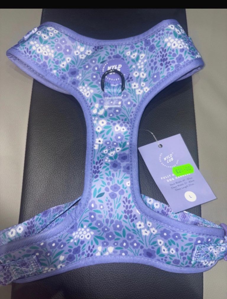 Dog Harness - Large - Purple