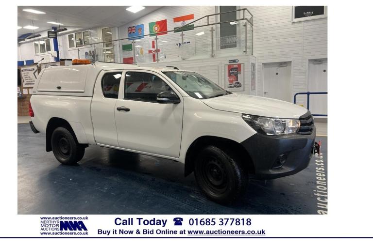2017 Toyota Hilux ACTIVE 2.4D-4D 150PS 4 SEAT EXTRA CAB 4X4 PICKUP C/W PRO TOP (EURO 6) ----- PIC...