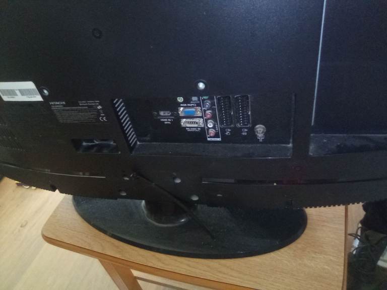 Hitachi basic TV no remote buttons on side of the TV 