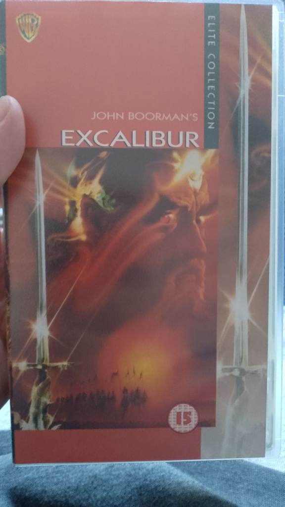Excalibur VHS - in immaculate condition 