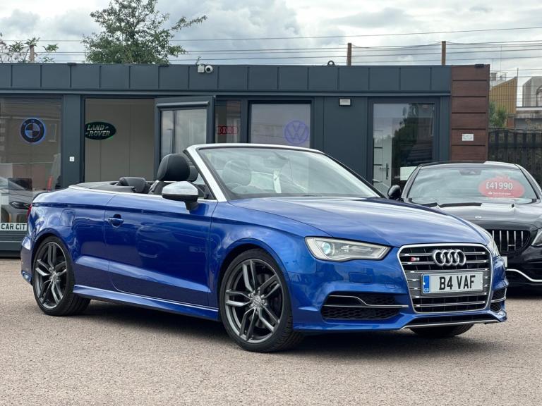  Audi S3 2.0 TFSI Cabriolet S Tronic quattro Euro 6 (s/s) 2dr (Nav) Petrol Automatic