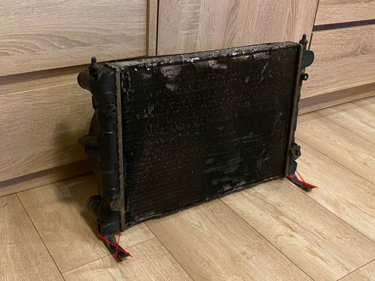 Engine Cooling Radiator for VW Polo 86C 1989 Valeo Sofica Brevet