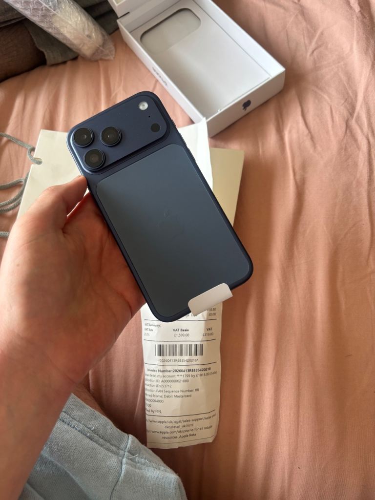 Deep Blue iPhone 17 Pro Max - 1TB (open to offers) 