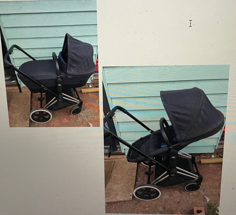 Cybex Pram, Seat Unit & Car Seat Adapters