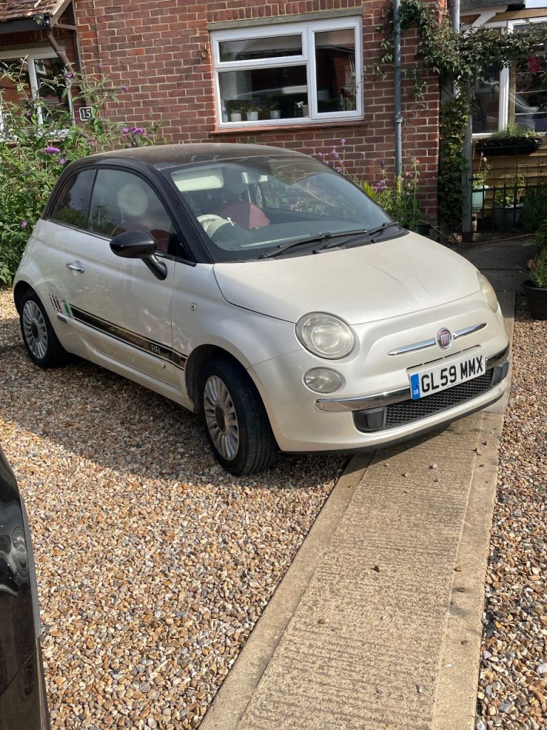 Fiat, 500, Hatchback, 2009, Manual, 1368 (cc), 3 doors