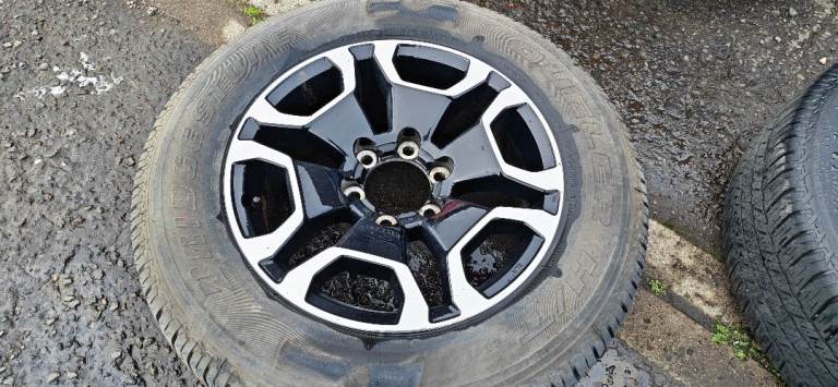 X5 Toyota Hilux wheels 