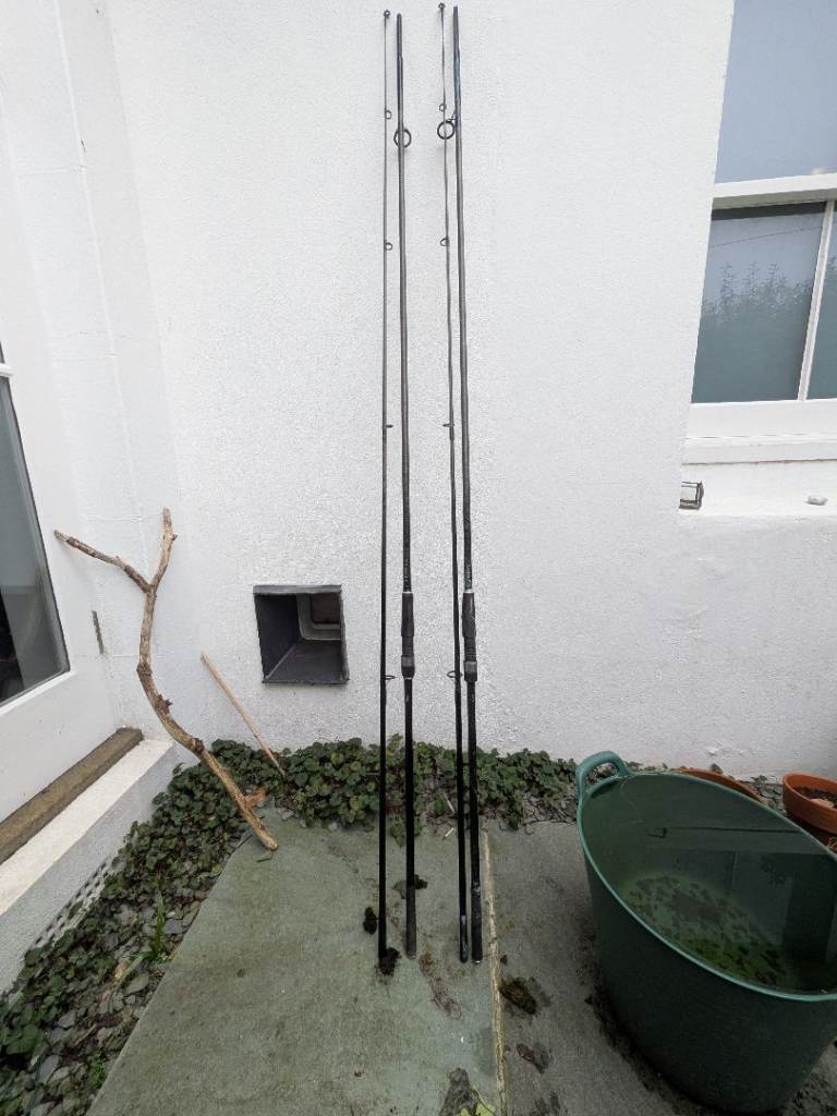 Nick Buss ESX 3.5lb TC Carp rods x 2