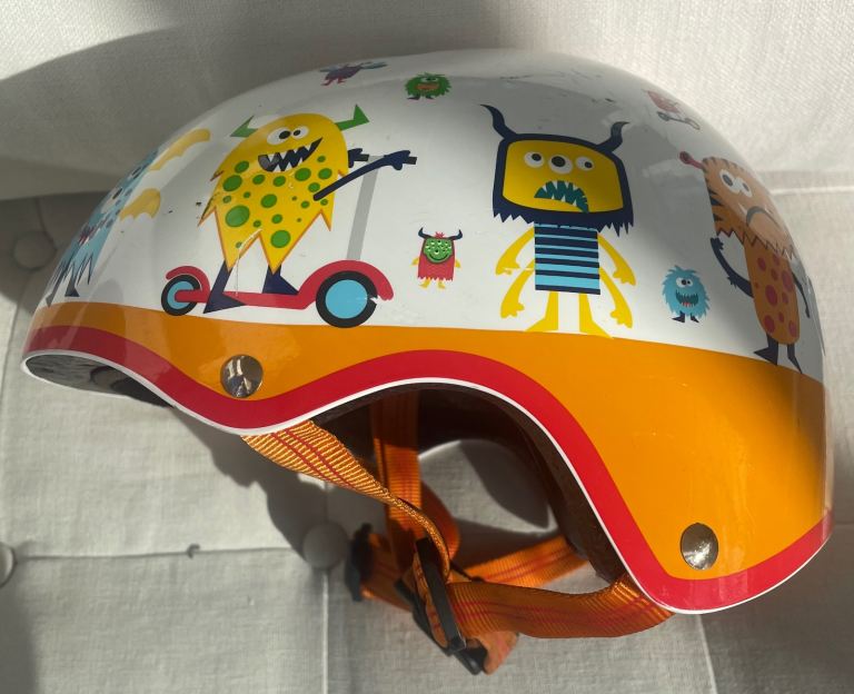 Micro kids helmet scooter and bike 