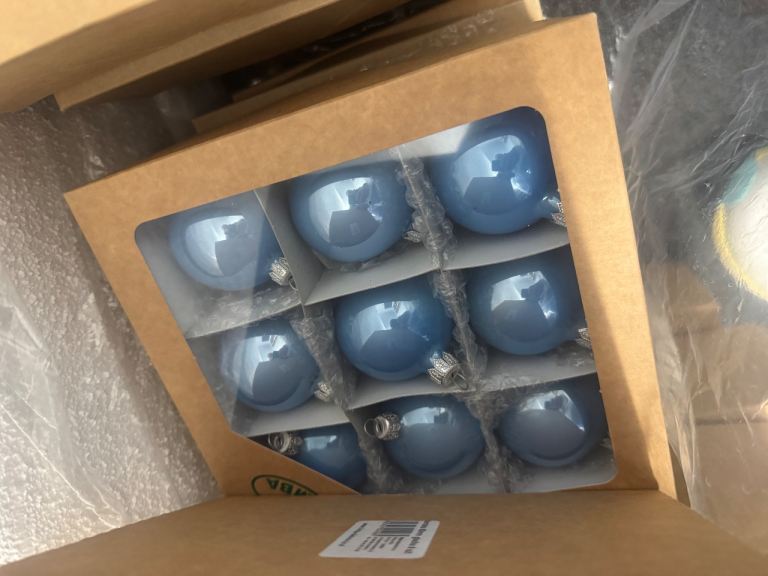 Christmas tree glass bombshell 