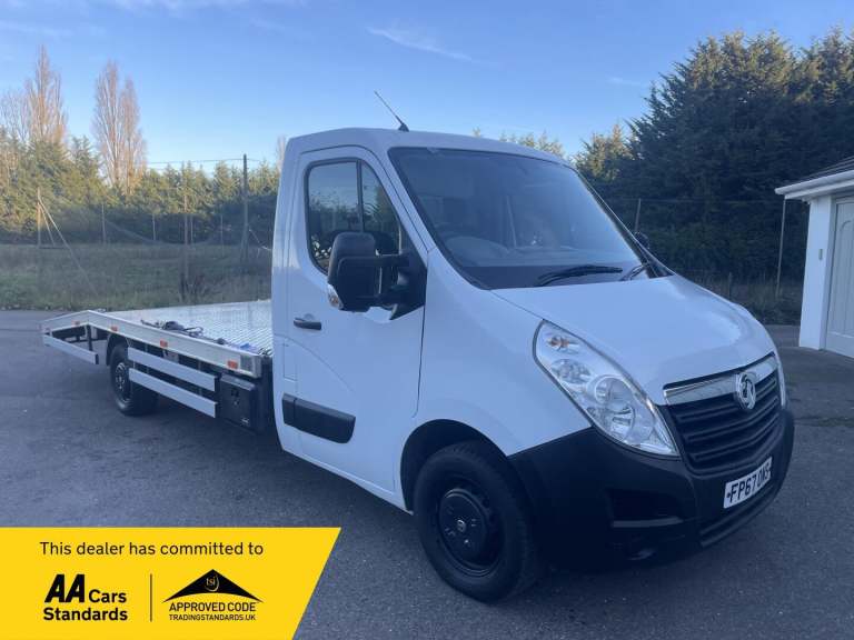 2017 Vauxhall Movano 2.3 CDTi 3500 BiTurbo FWD L3 H1 Euro 6 (s/s) 2dr CHASSIS CAB Diesel Manual