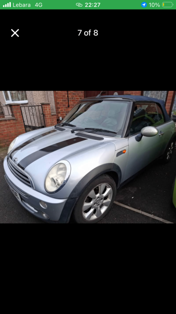 Mini, CONVERTIBLE, Convertible, 2005, Manual, 1598 (cc), 2 doors