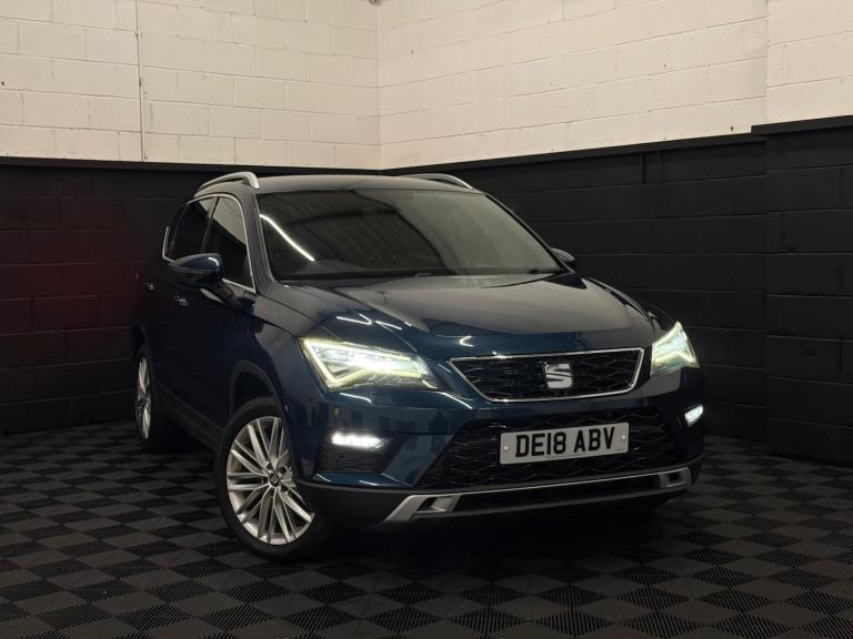 2018 18 SEAT ATECA 1.6 TDI ECELLENCE ECOMOTIVE MANUAL BLUE EURO 6