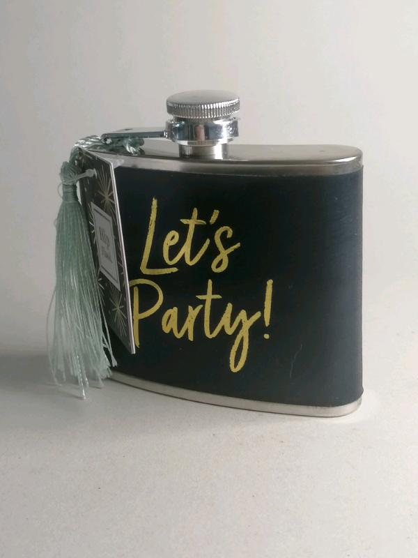 50z. Brand new, hip flask.