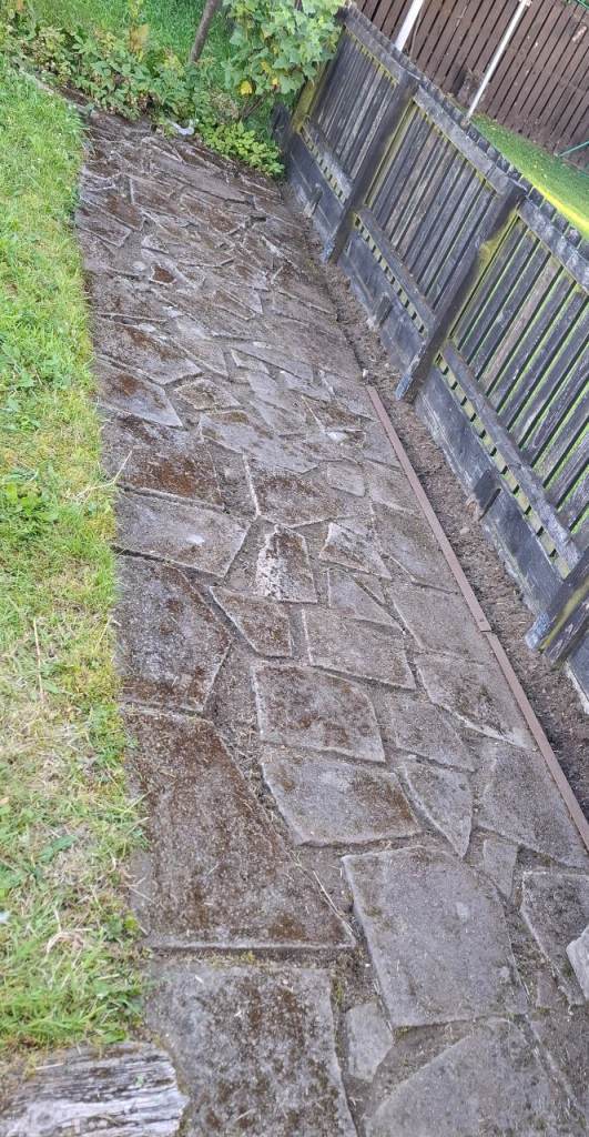 Crazy Paving Slabs / Concrete Steps 