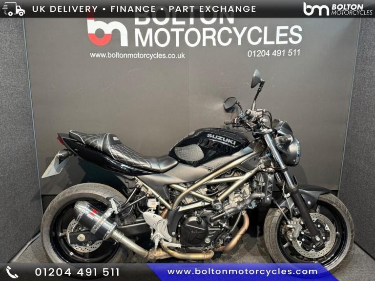 Suzuki SV650 Motorcycle Black