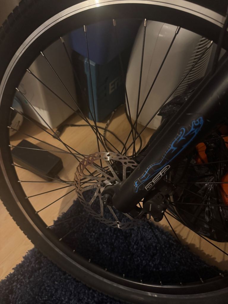  Electric Mountain Bike - Black, Good Condition