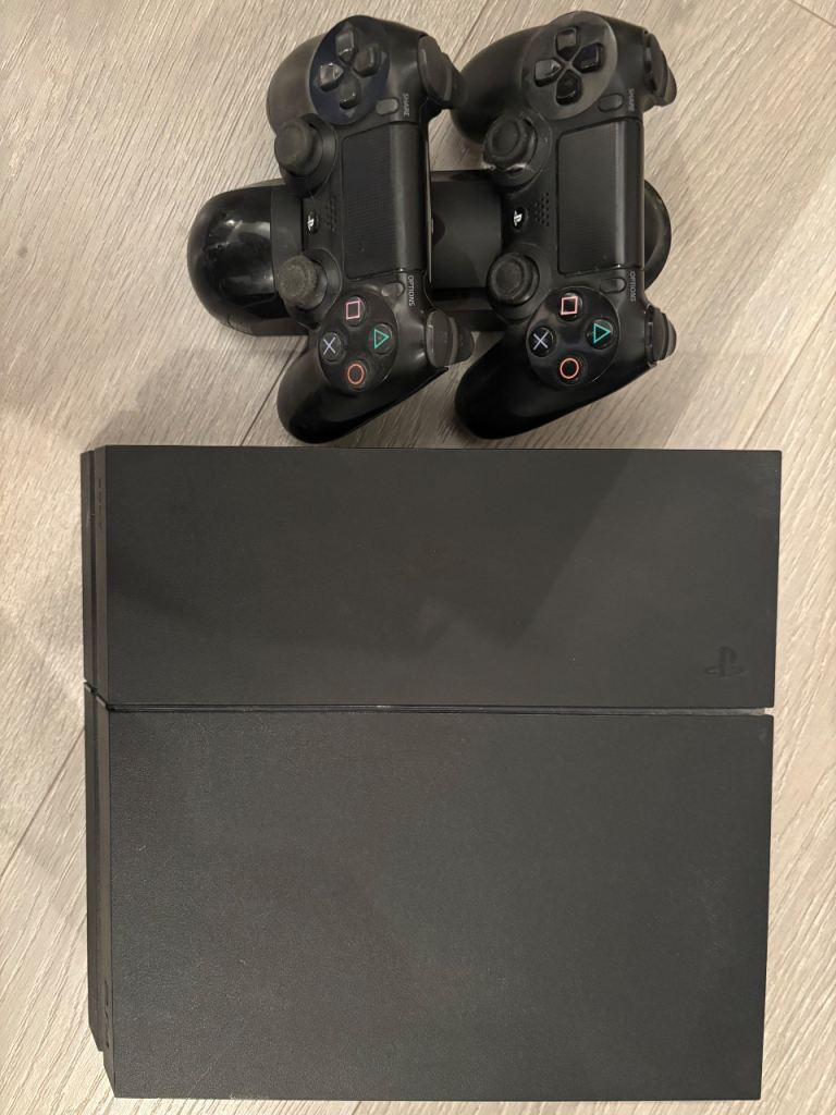 PS4 Console and Controllers