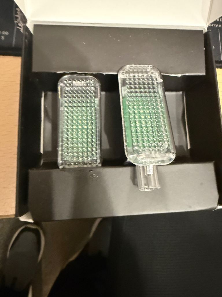 Audi door welcome lights